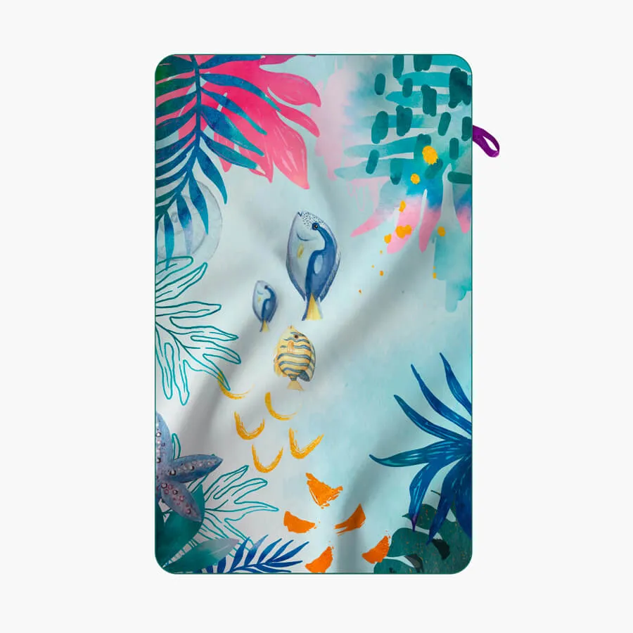 Toalla Playera de Microfibra Acuario