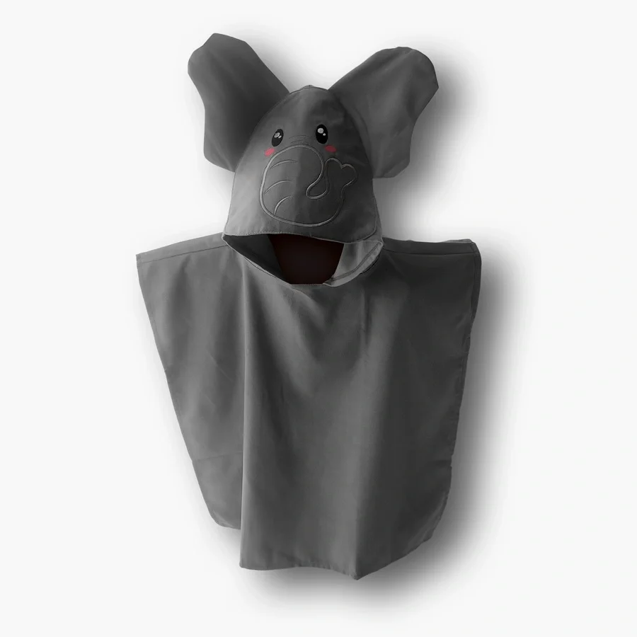 Toalla de microfibra infantil Elefante