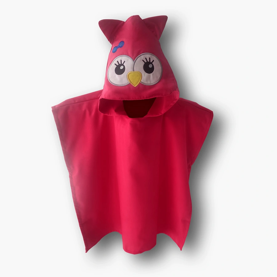 toalla microfibra infantil pajaro