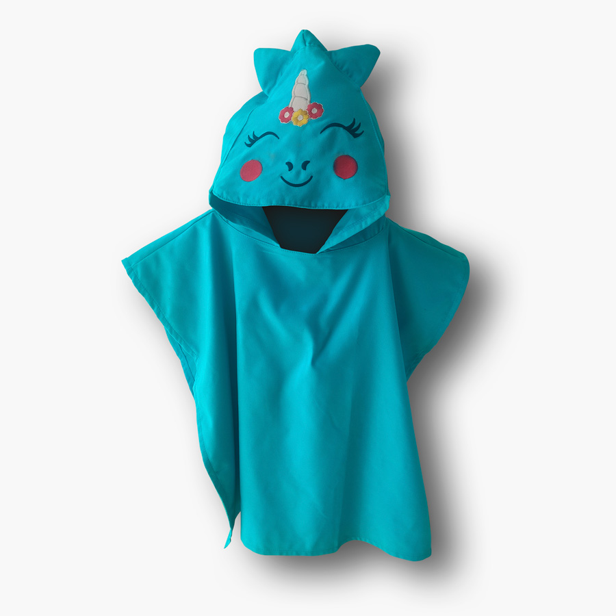 toalla microfibra infantil unicornio