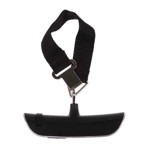 Bascula o balanza digital portatil para equipaje en acero inoxidable