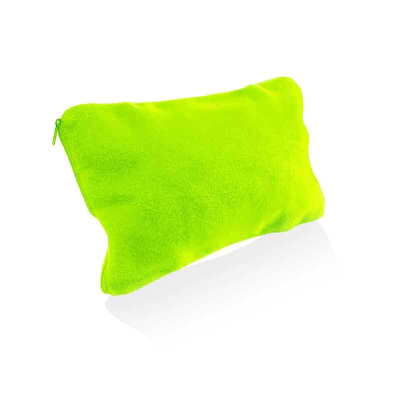 Almohada inflable verde