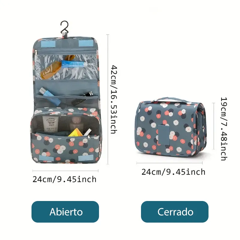 Neceser viajero multifuncional