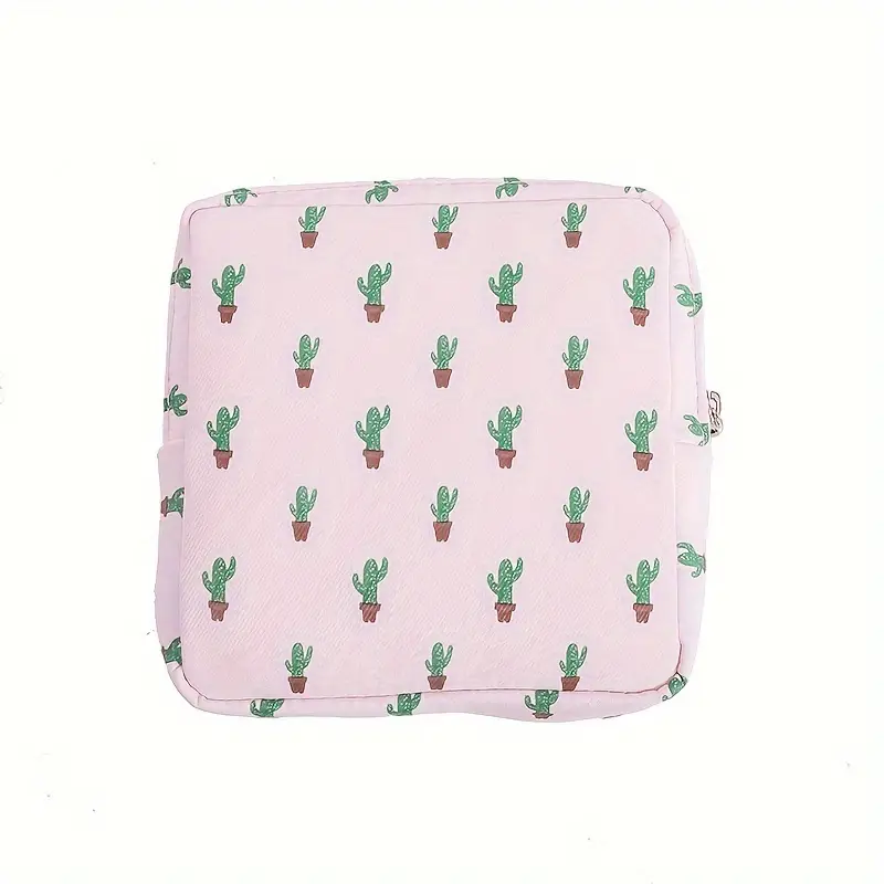 Organizador Toallas higienicas cactus rosado